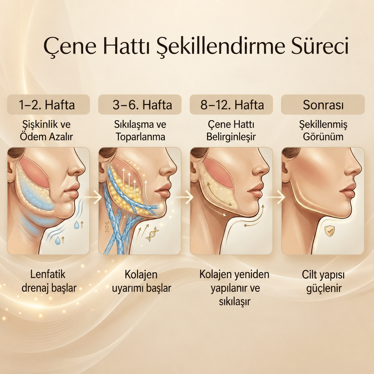 Kolajen Yüz Şekillendirici Maske