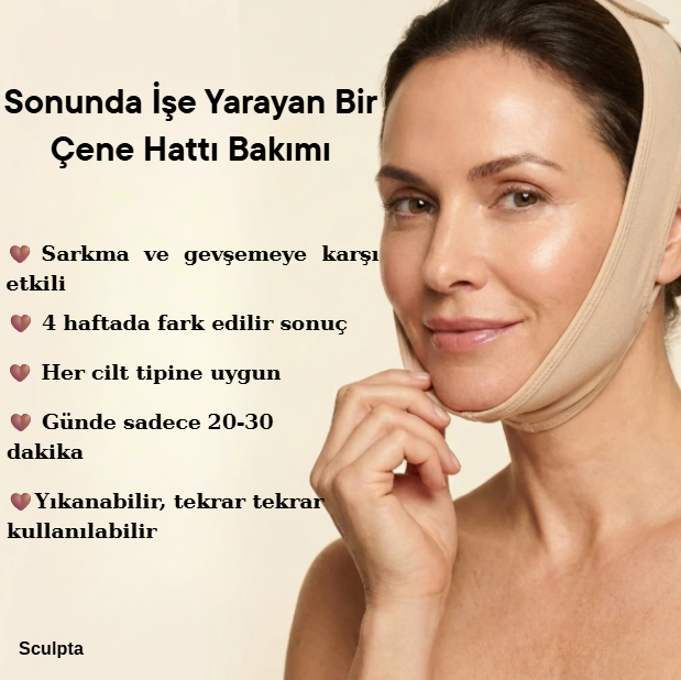 Kolajen Yüz Şekillendirici Maske
