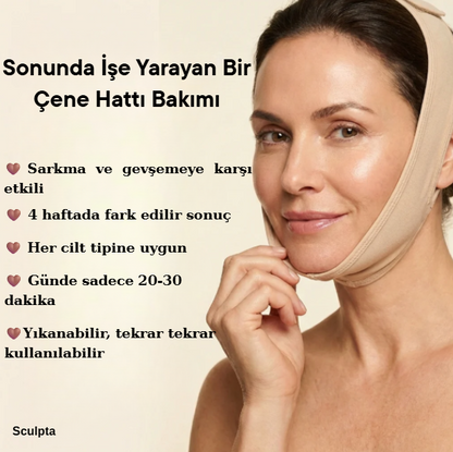 Kolajen Yüz Şekillendirici Maske